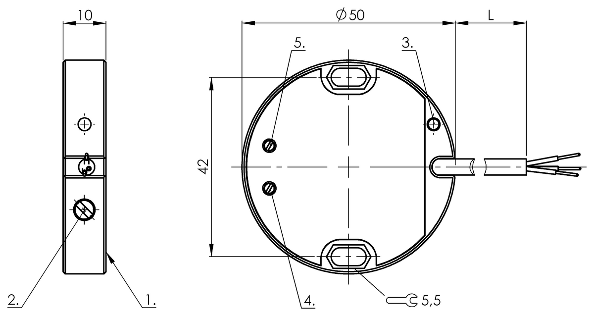 Capacitive proximity switches for object detection