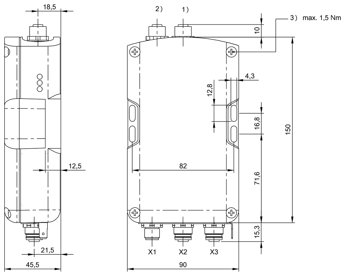 RFID HF değerlendirme üniteleri (13.56 MHz)