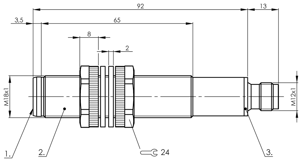 Sensores ultrasónicos con salida digital y analógica