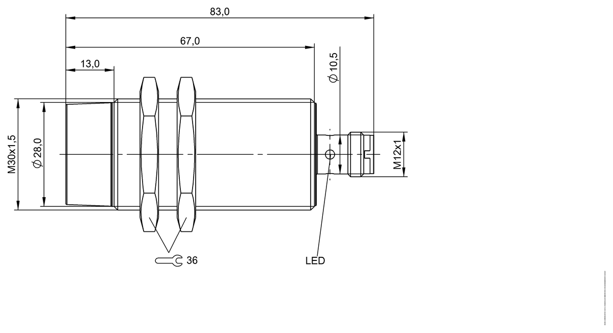 Inductive proximity switches and proximity sensors