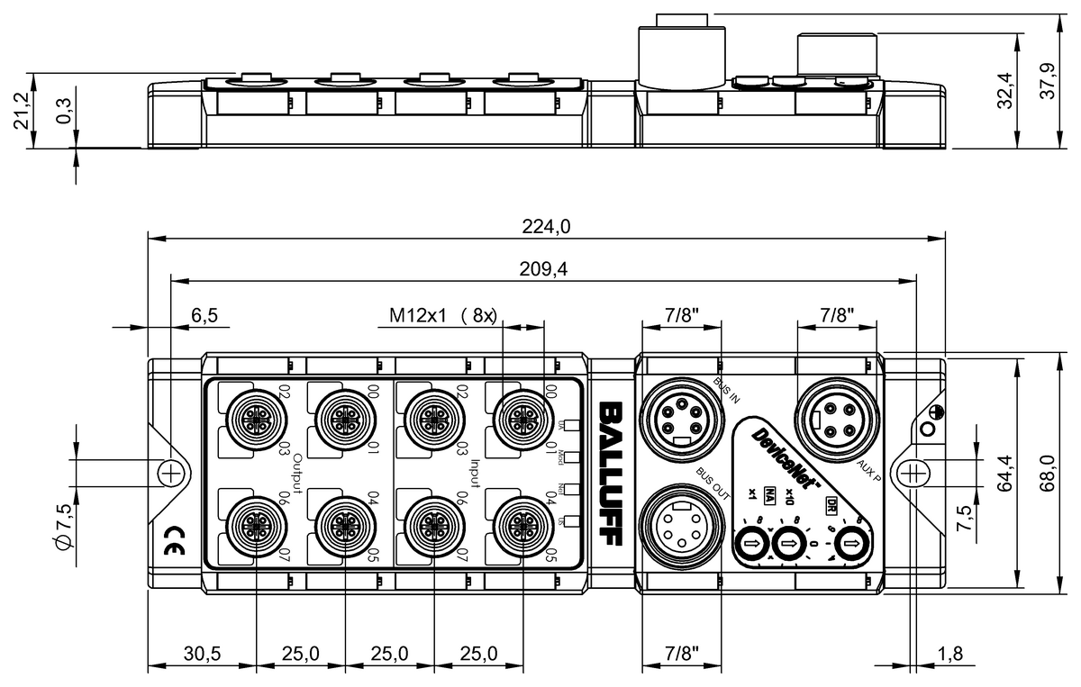 Netzwerk-Module für Devicenet