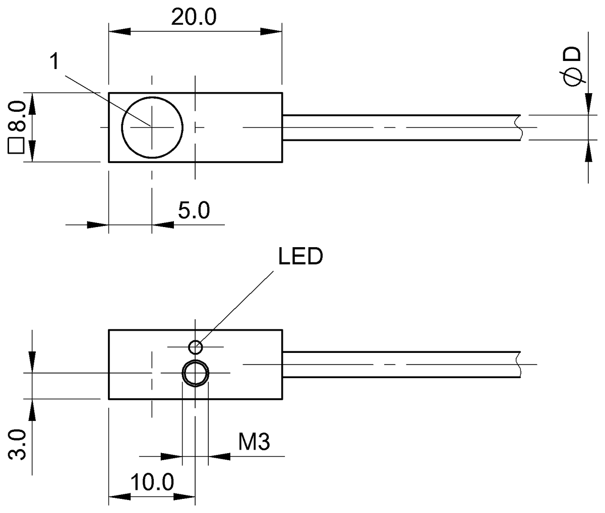 Inductive proximity switches and proximity sensors