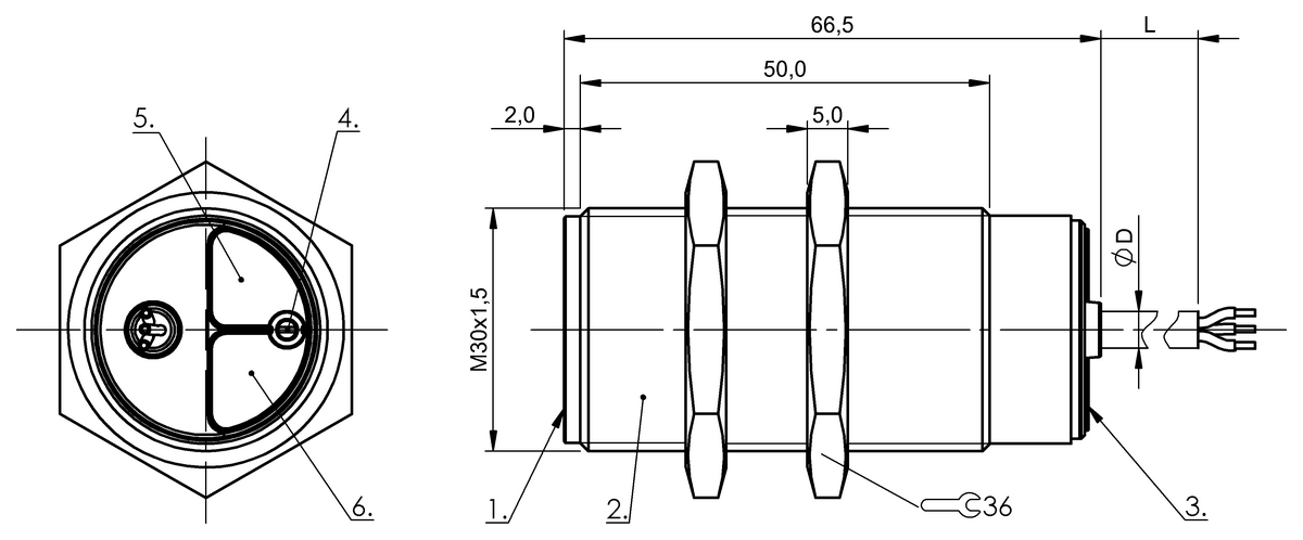 Sensores de proximidade capacitivos para detecção de objetos