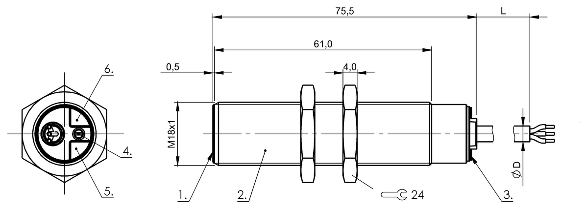 Capacitive proximity switches for object detection