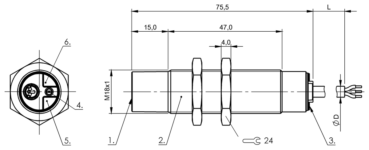 Capacitive level sensors