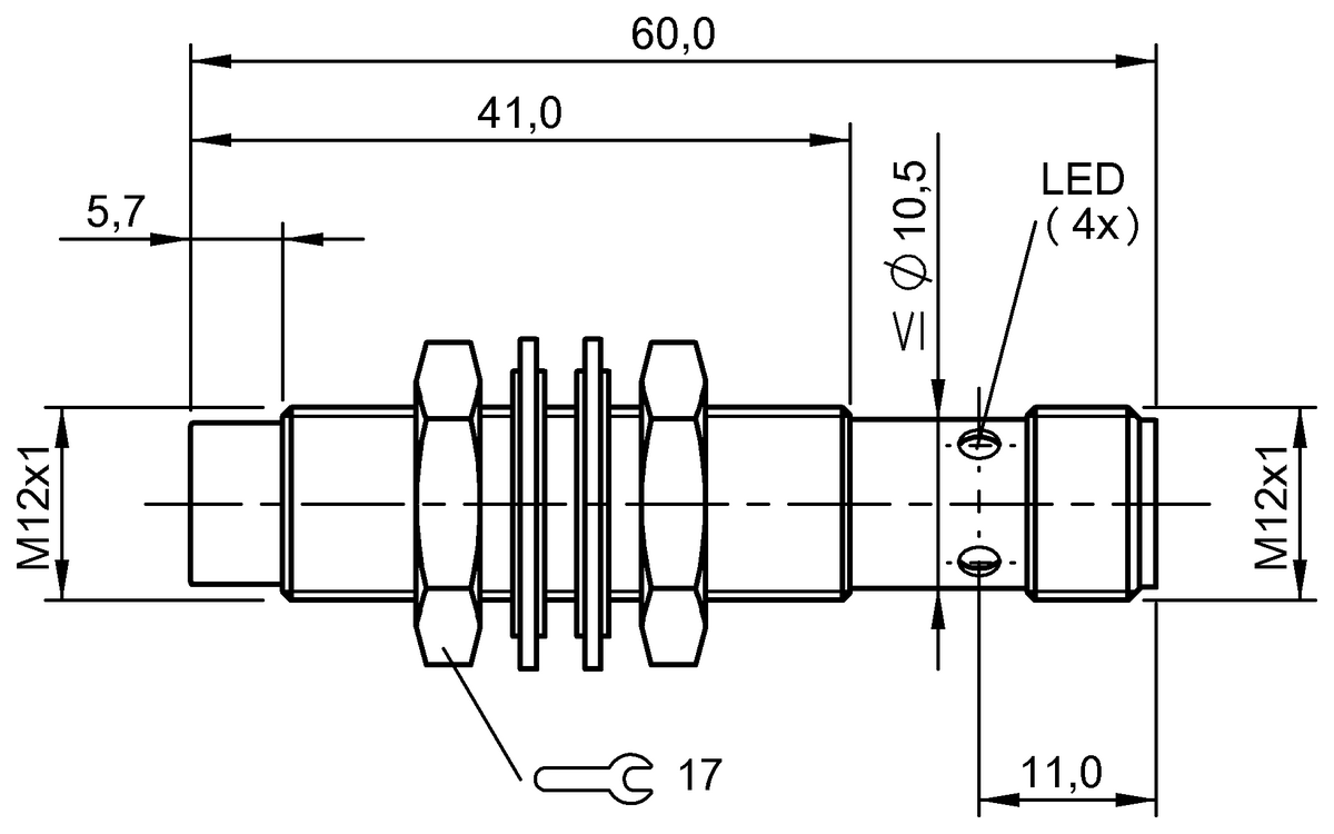 Inductive proximity switches and proximity sensors