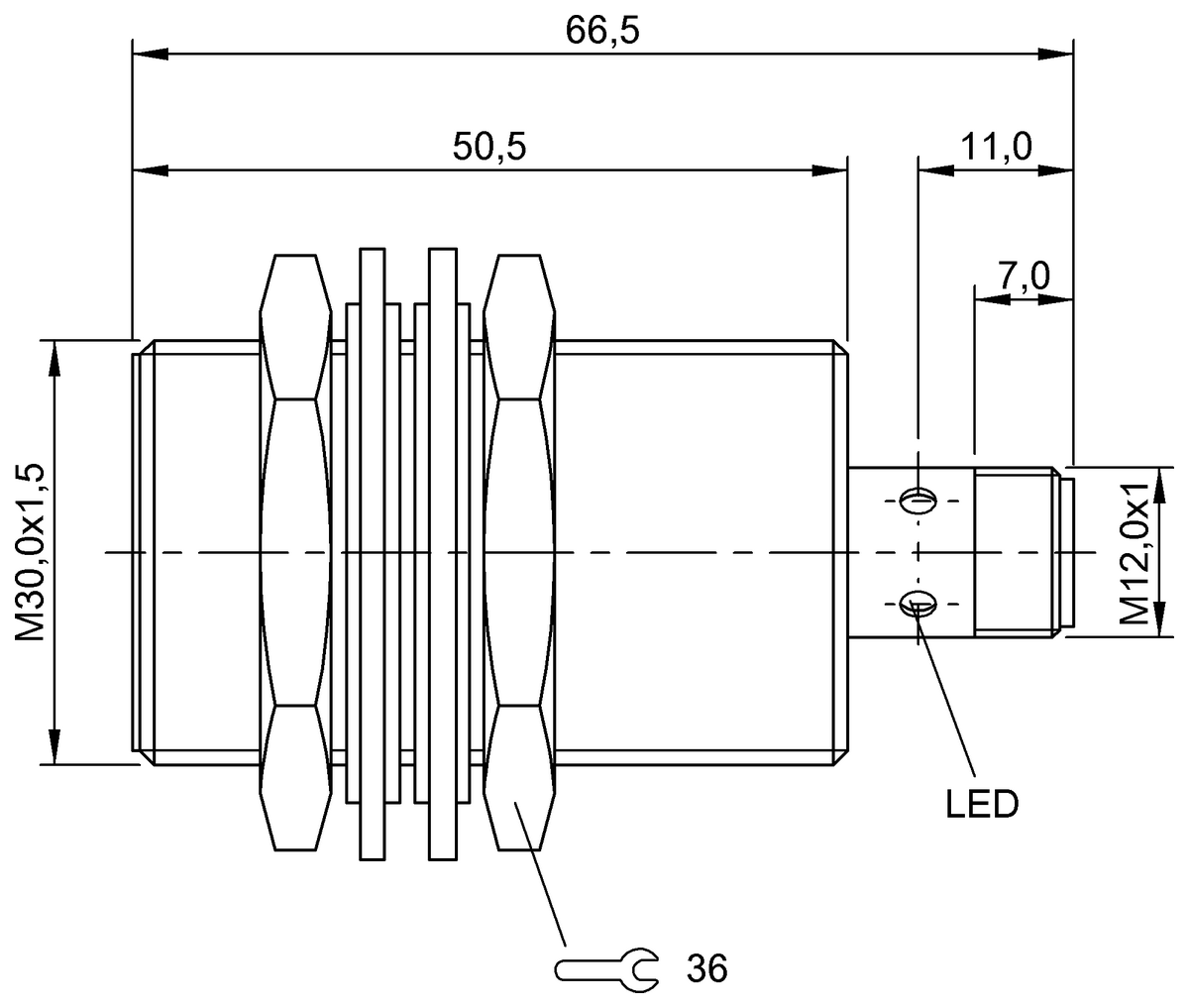 Inductive factor 1 sensors