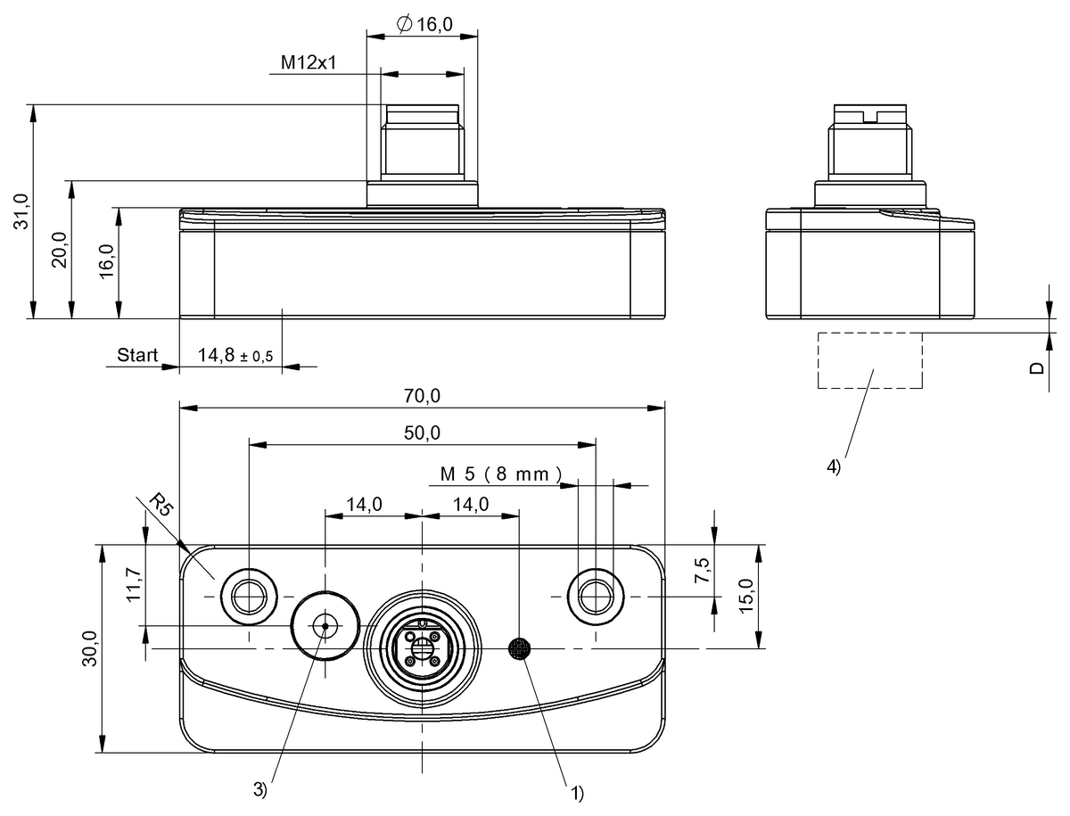 Inductive position sensors