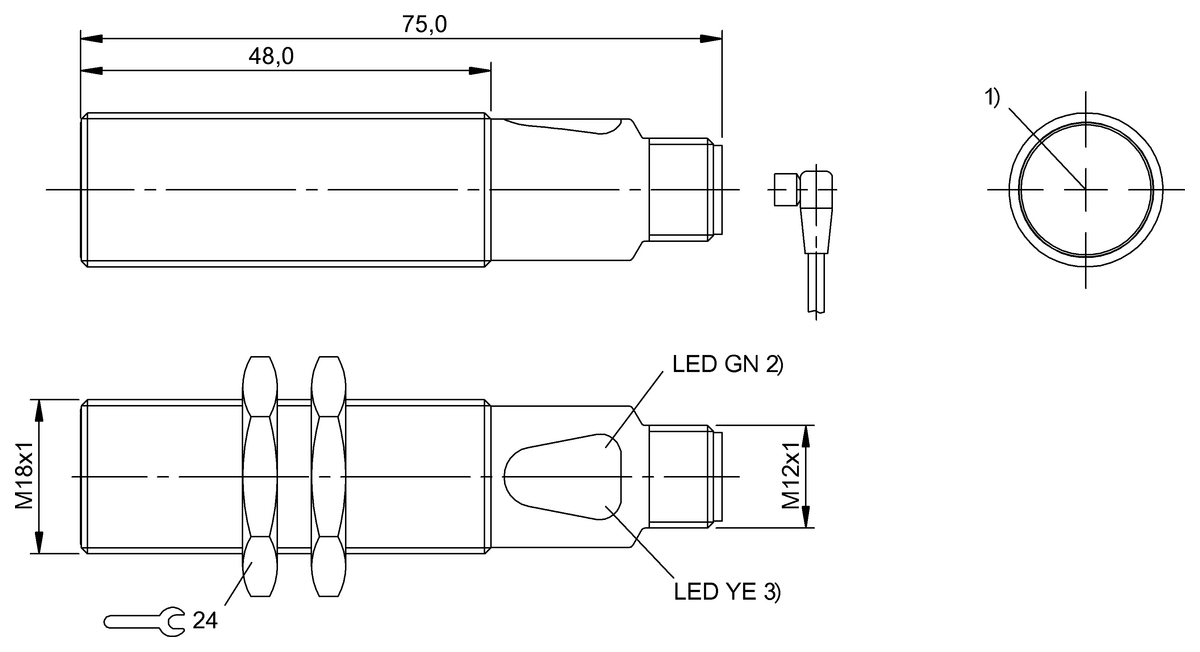 Through-beam sensors