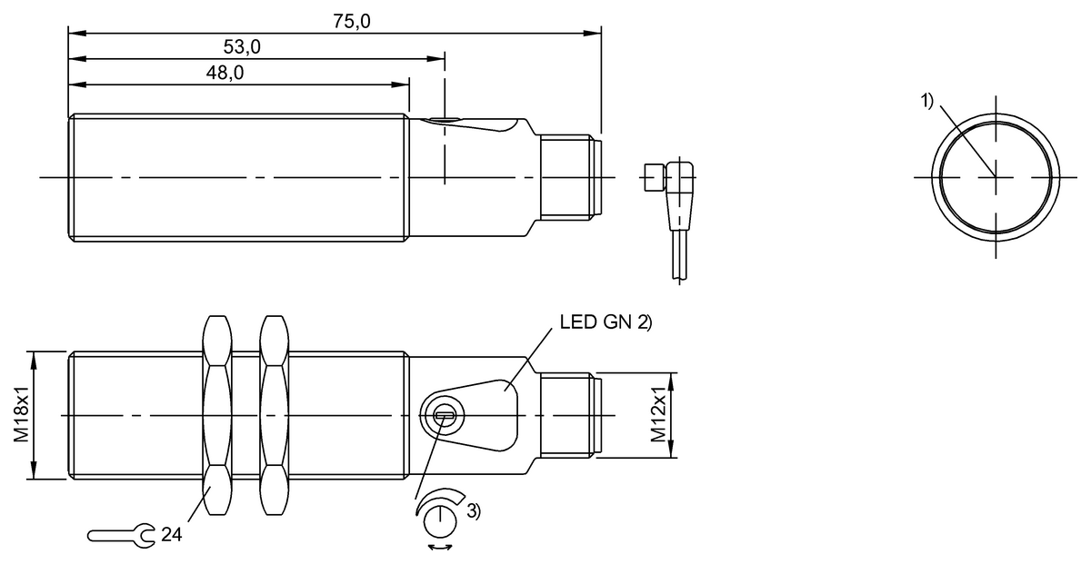 Through-beam sensors