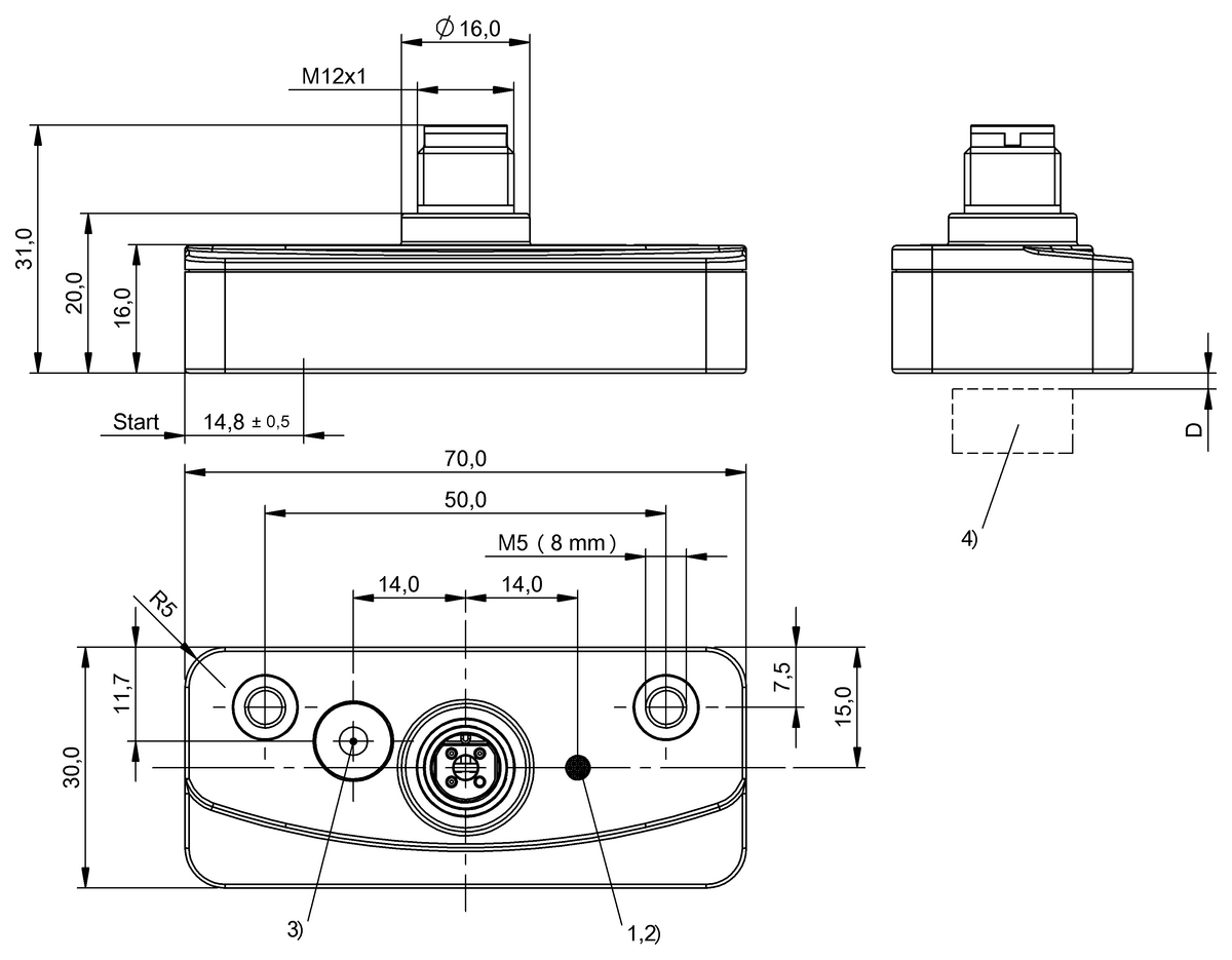 Inductive position sensors