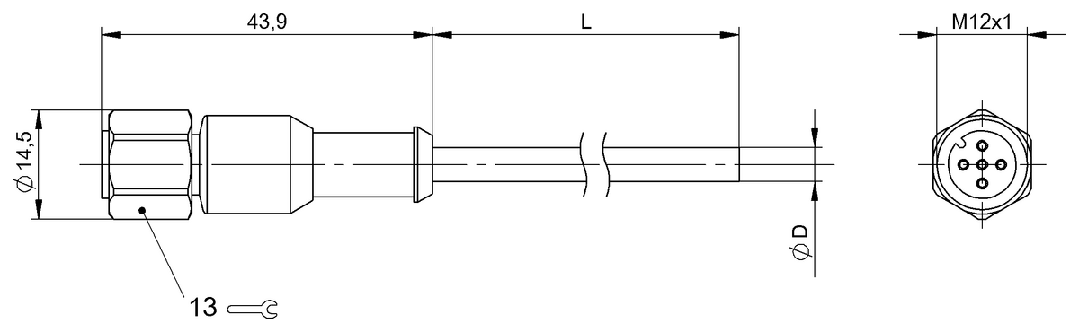 Single-ended cordsets