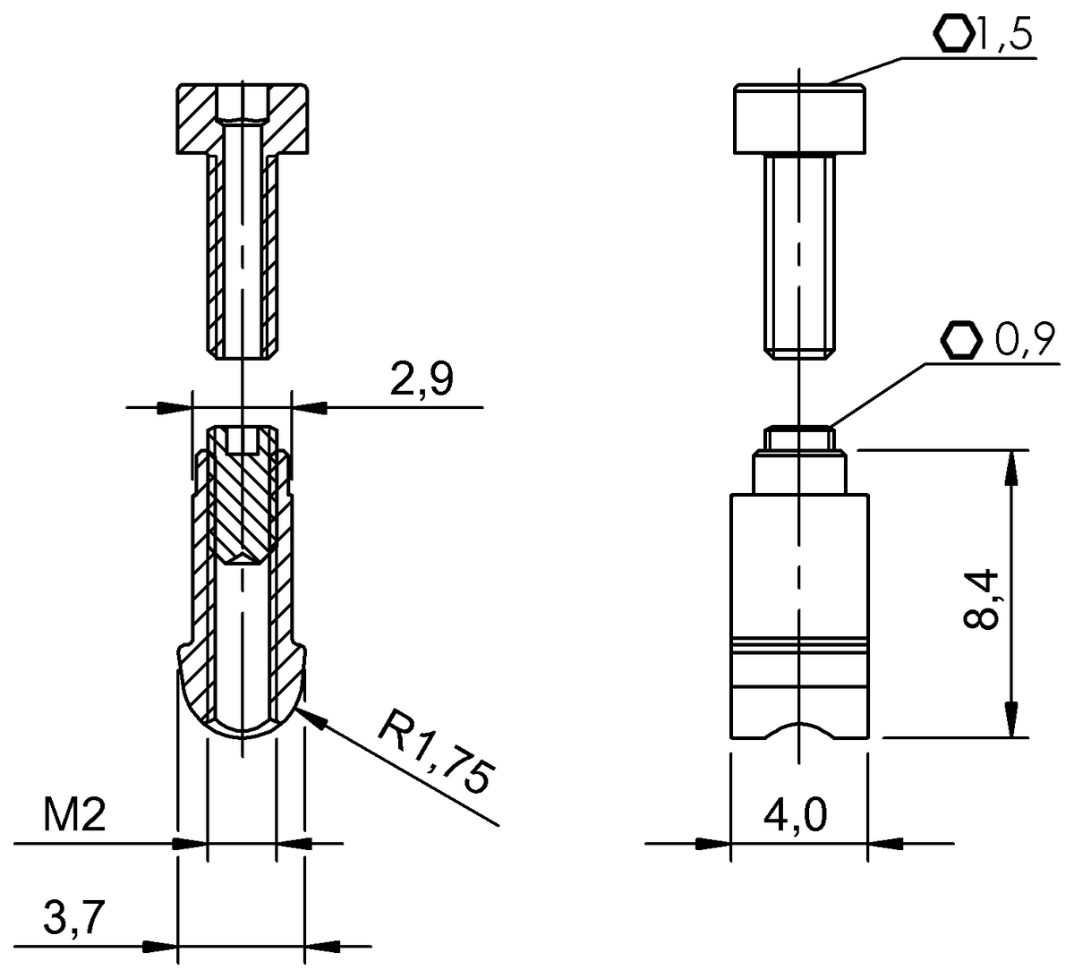 Mounting brackets for magnetic sensors