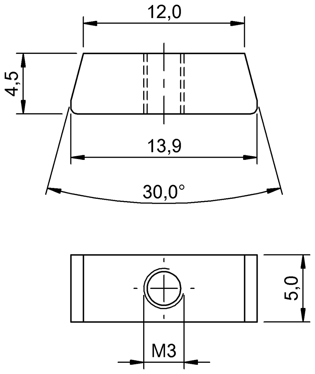 Cantoneiras de fixação para sensores magnéticos