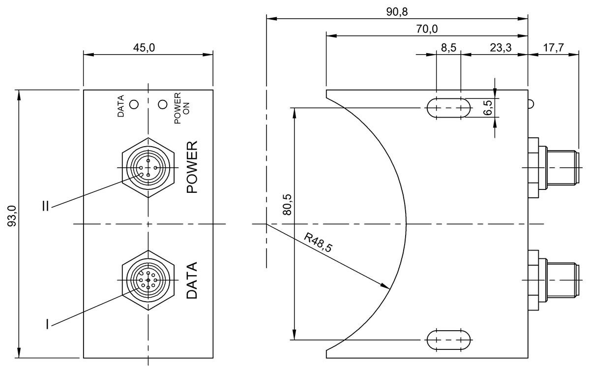 Inductive couplers for signal transmission