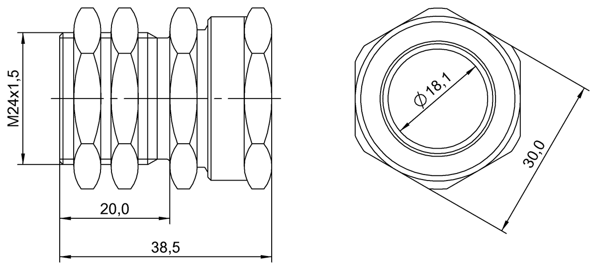 Proximity sensor mounts with positive stops