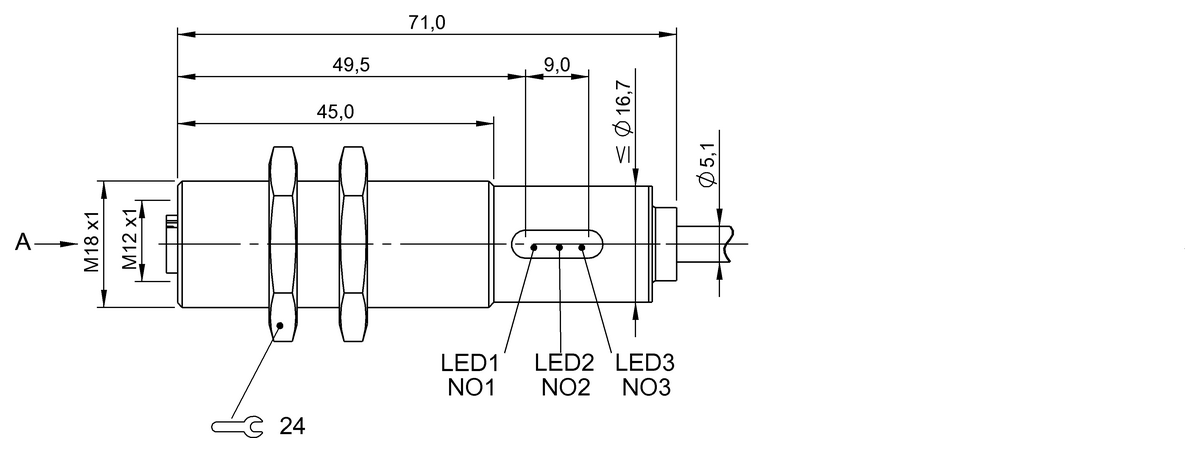 Analog switching device