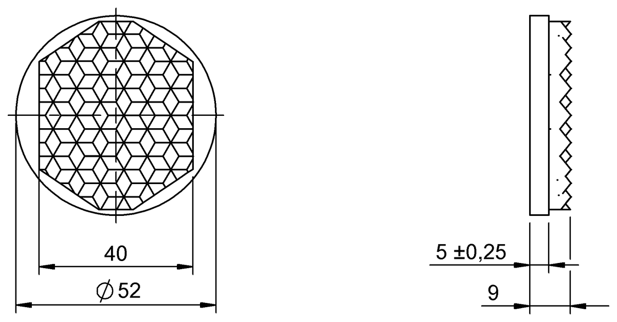 Reflektoren und Reflexfolien