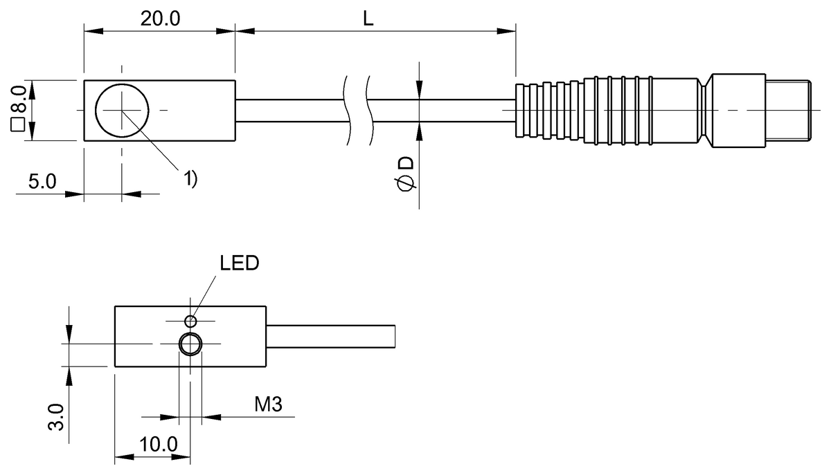 Inductive proximity switches and proximity sensors