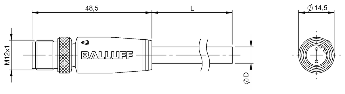 Single-ended cordsets