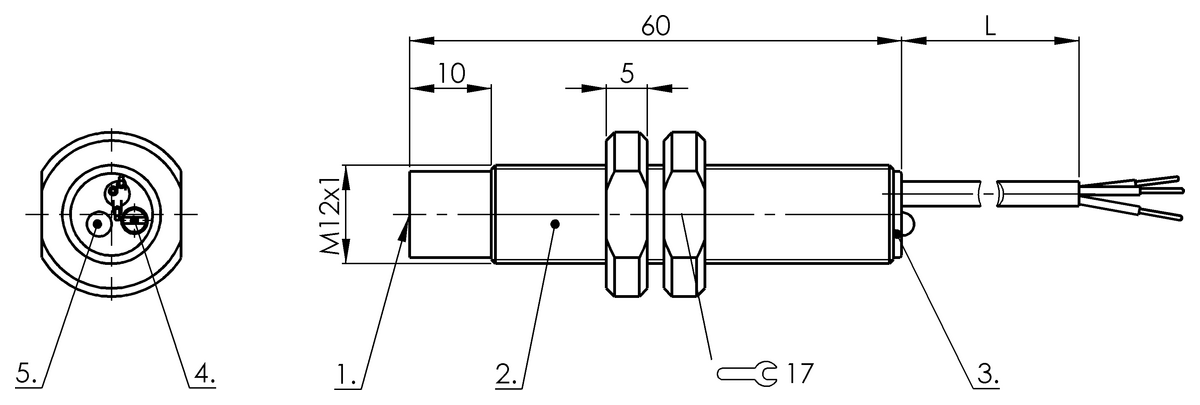 Capacitive level sensors