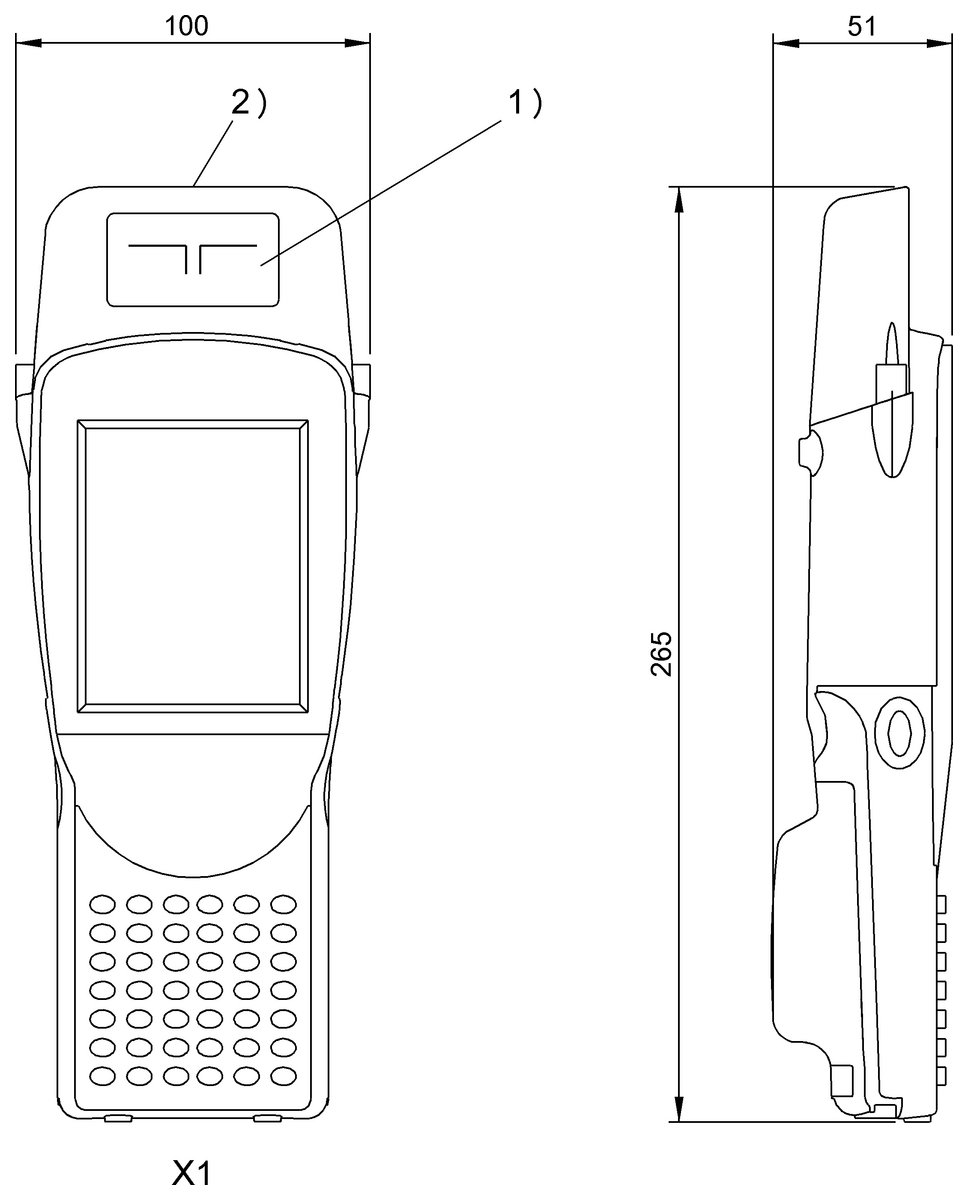 便携式超高频读/写设备 (860/930 MHz)