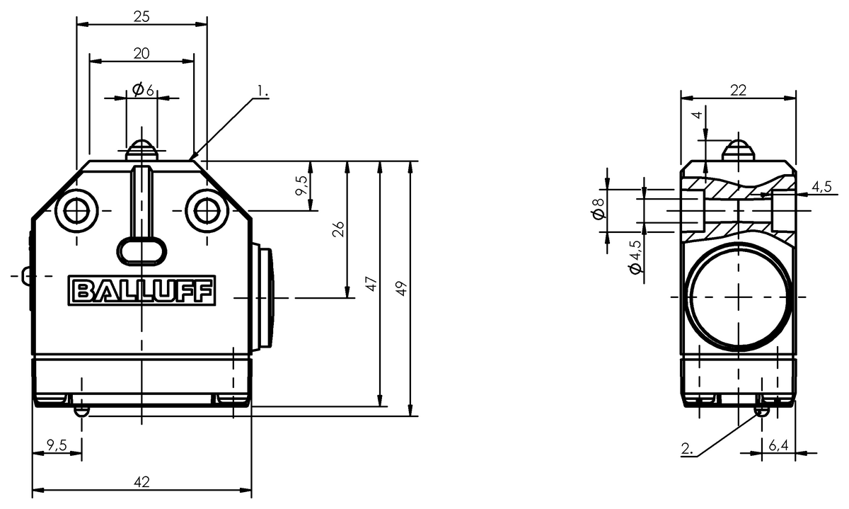Mechanische Einzelpositionsschalter