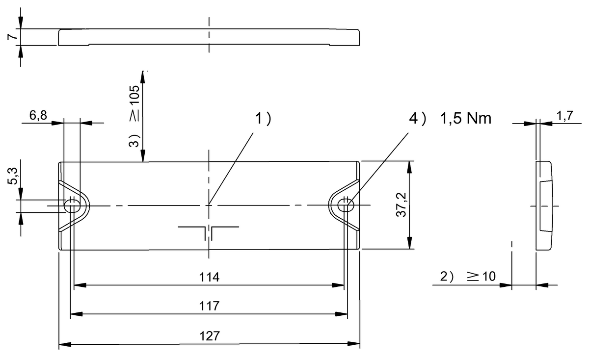 RFID UHF标签 (830...930 MHz)