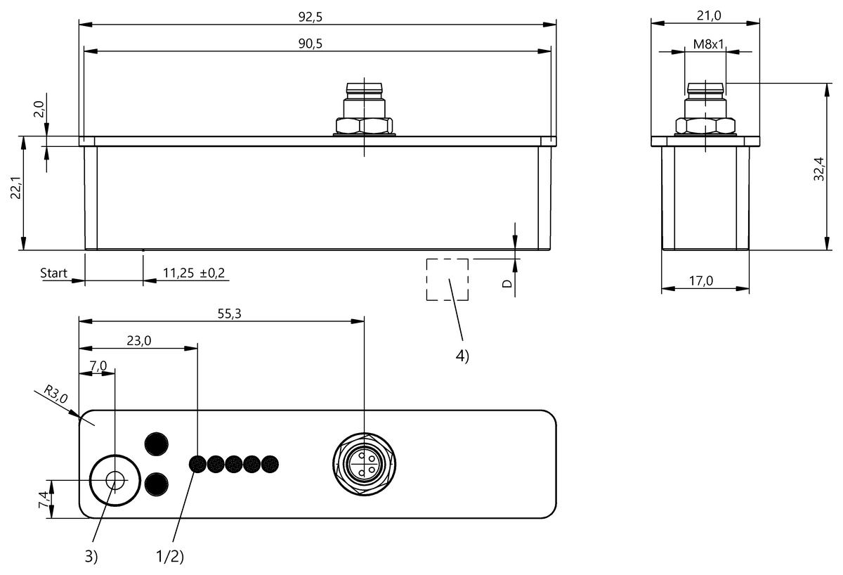 Inductive position sensors