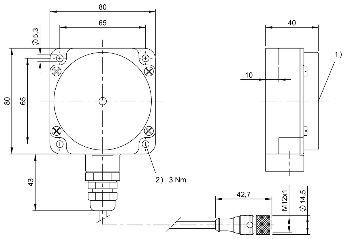 RFID LF Okuyucu (70/455 kHz)