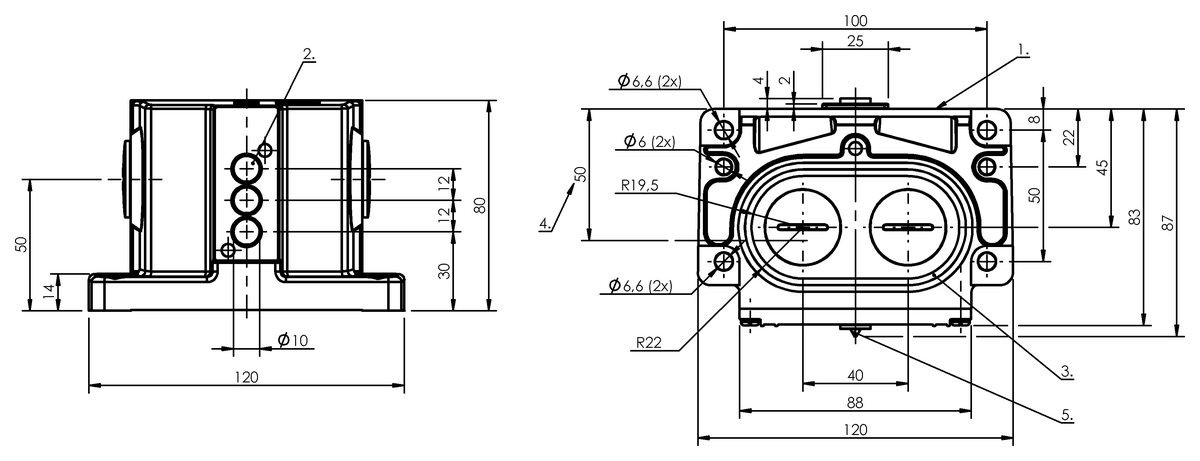 Induktive Reihenpositionsschalter