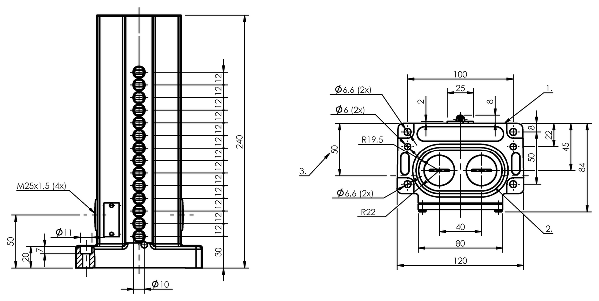 Mekanik çok konumlu limit sviçler