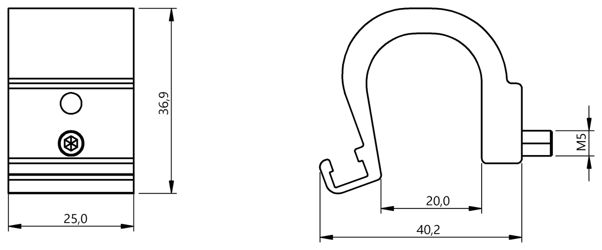 Mounting brackets for magnetic sensors