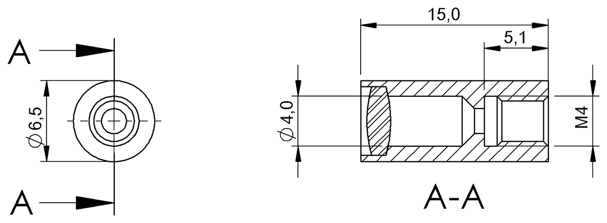 Optics: Diaphragms, filters, lenses, deflectors