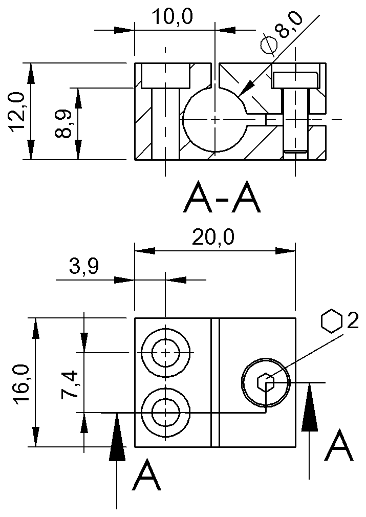 Optics: Diaphragms, filters, lenses, deflectors