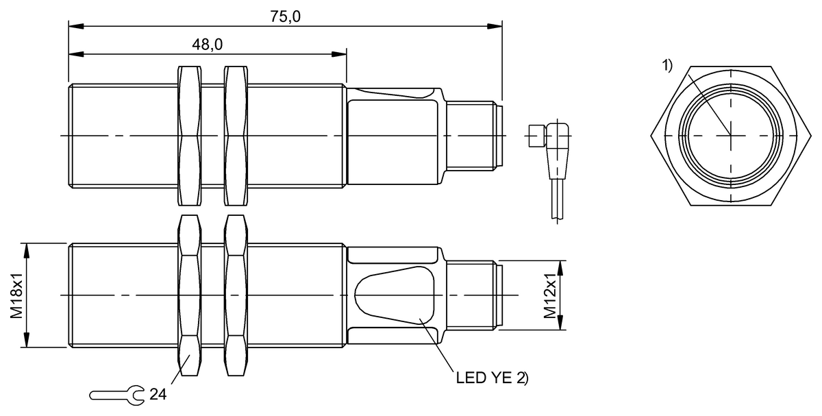 Through-beam sensors