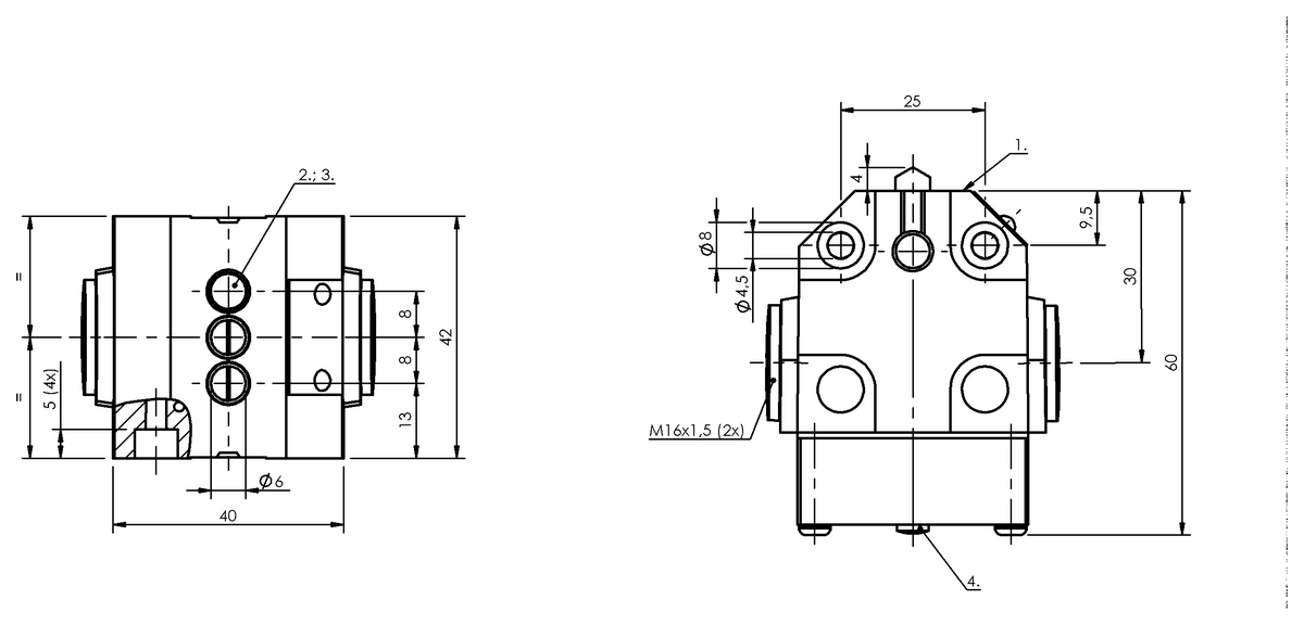 Mehrreihige Nockenschalter mit Mischbestückung
