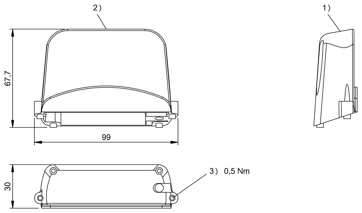 Portable HF read/write units (13.56 MHz)