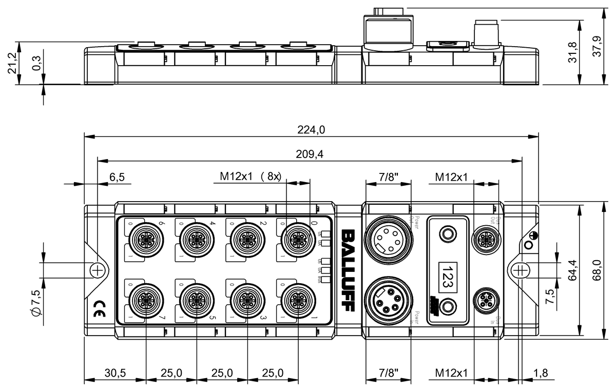 Módulos de red para Profibus