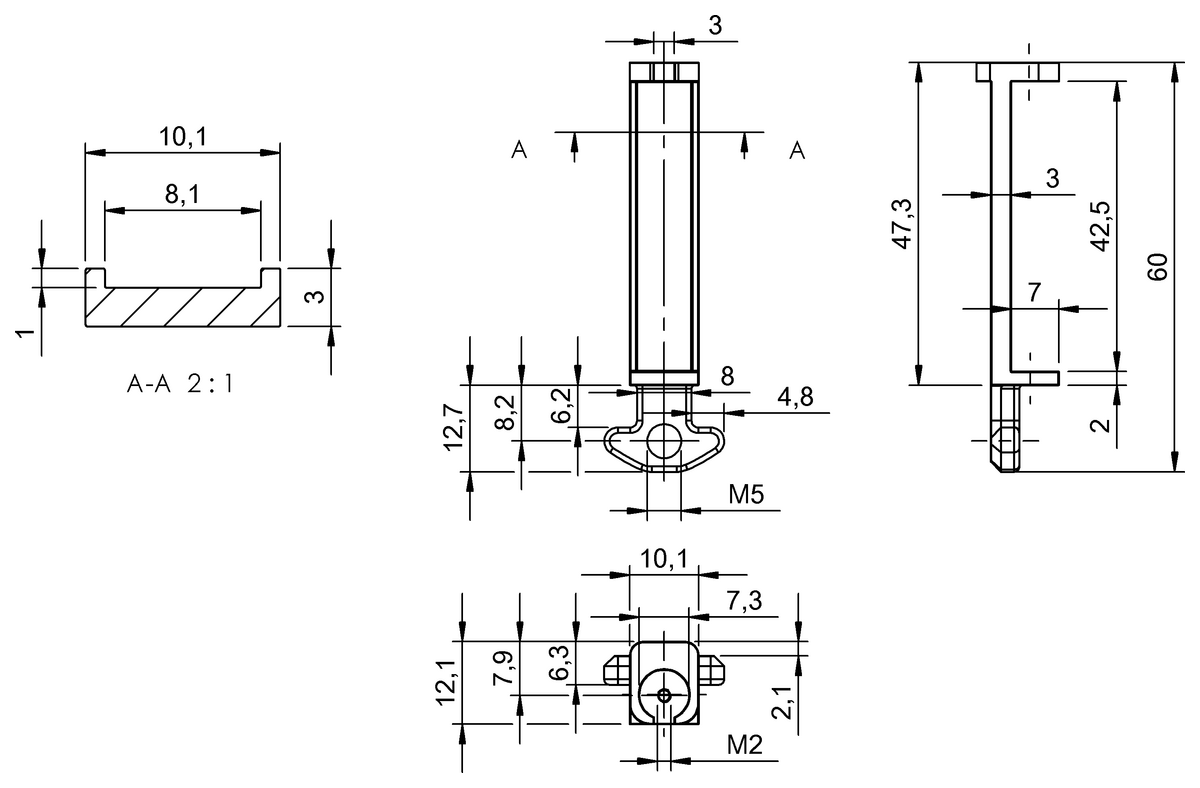 Universelle Halterungen