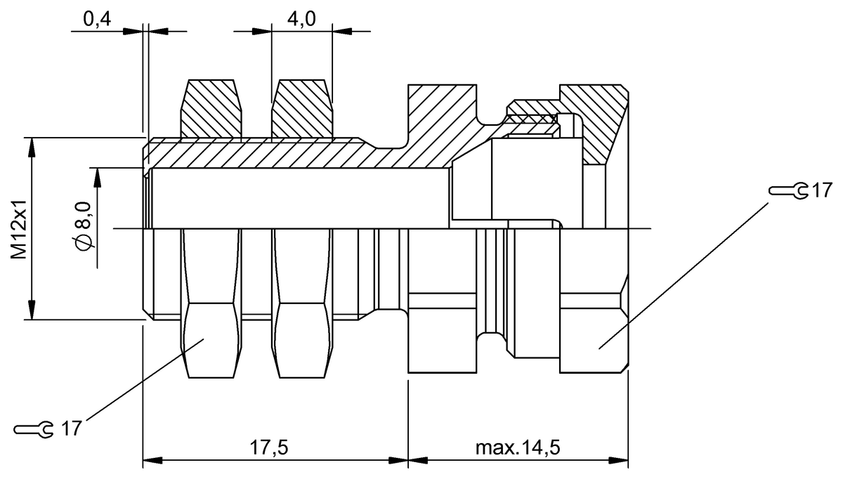 Proximity sensor mounts with positive stops