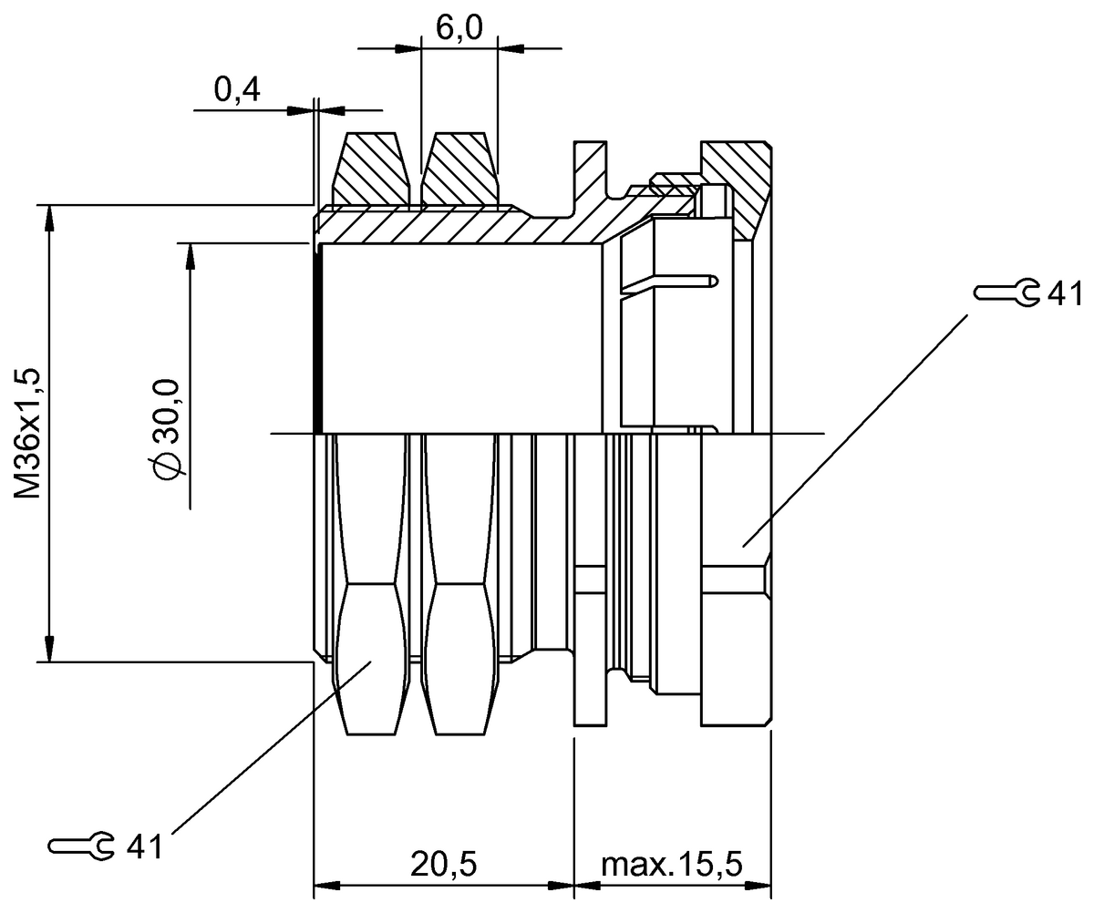 Proximity sensor mounts with positive stops