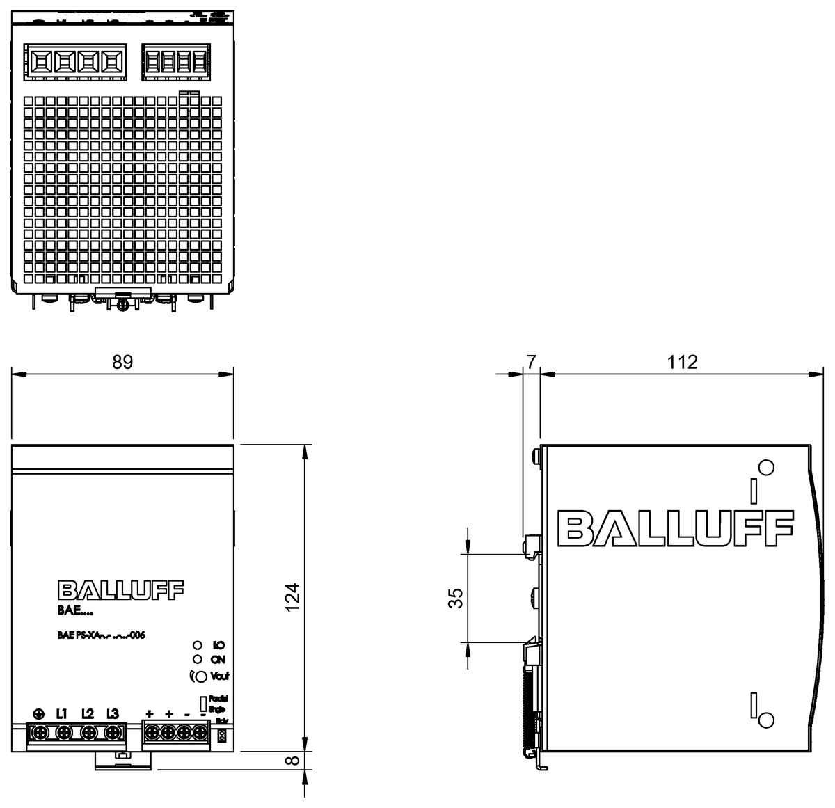Zasilacze na szynę DIN