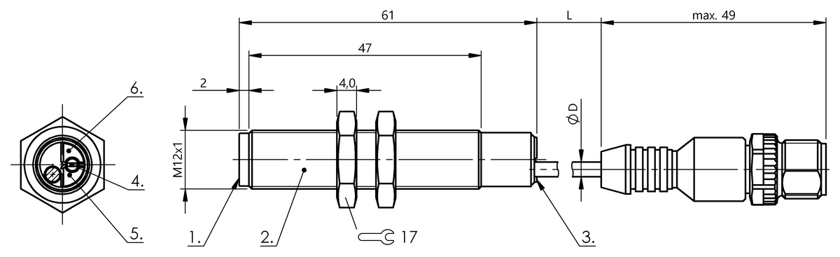 Capacitive proximity switches for object detection