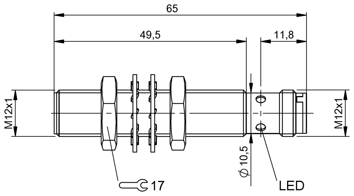Inductive proximity switches and proximity sensors