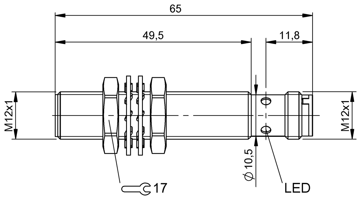 Inductive proximity switches and proximity sensors