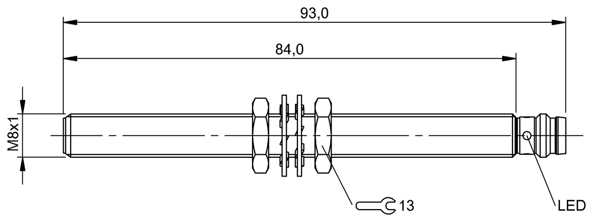 Inductive proximity switches and proximity sensors