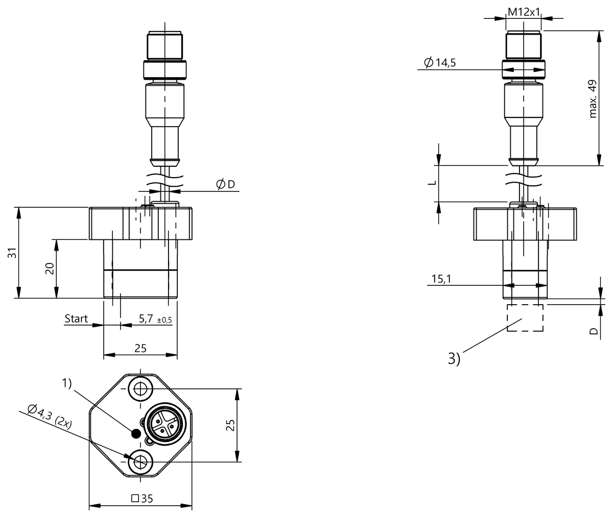 Inductive position sensors