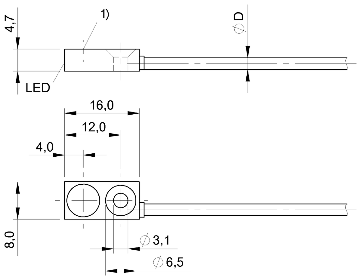 Inductive proximity switches and proximity sensors