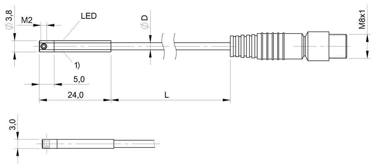 Zylinderschalter für unterschiedliche Nutformen